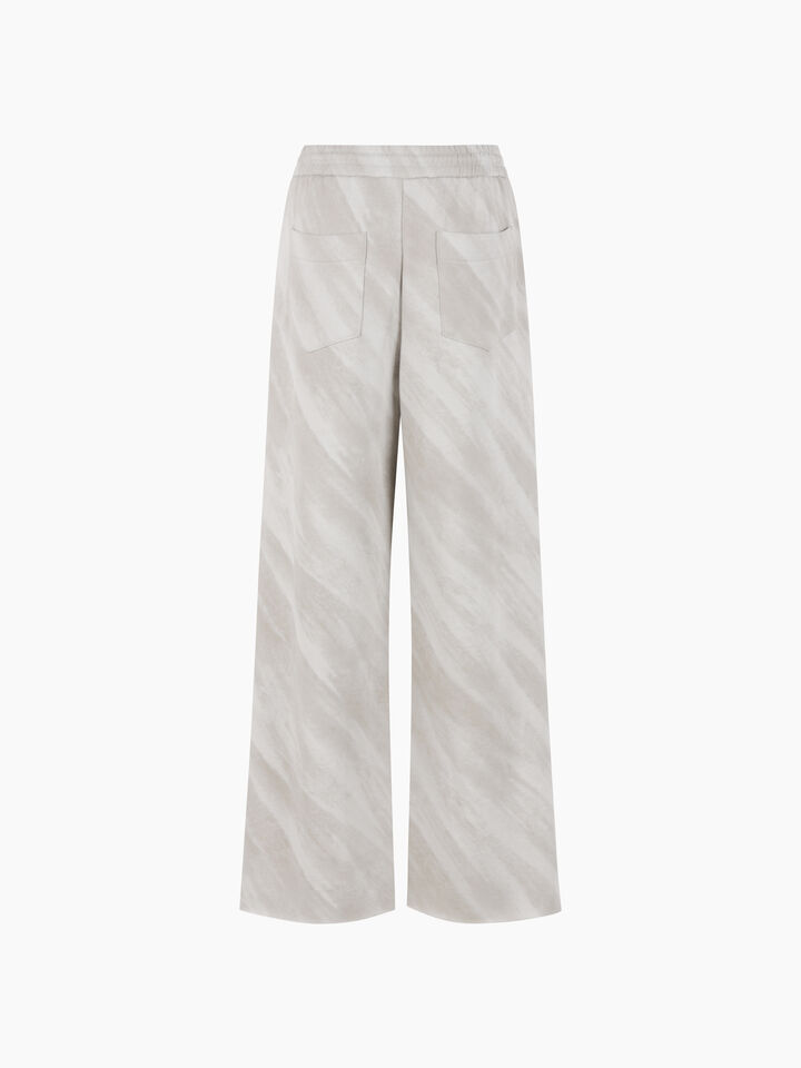 Beige sporty chic trousers - sisley k pantaloni regular - Beige | Sisley K image number 2
